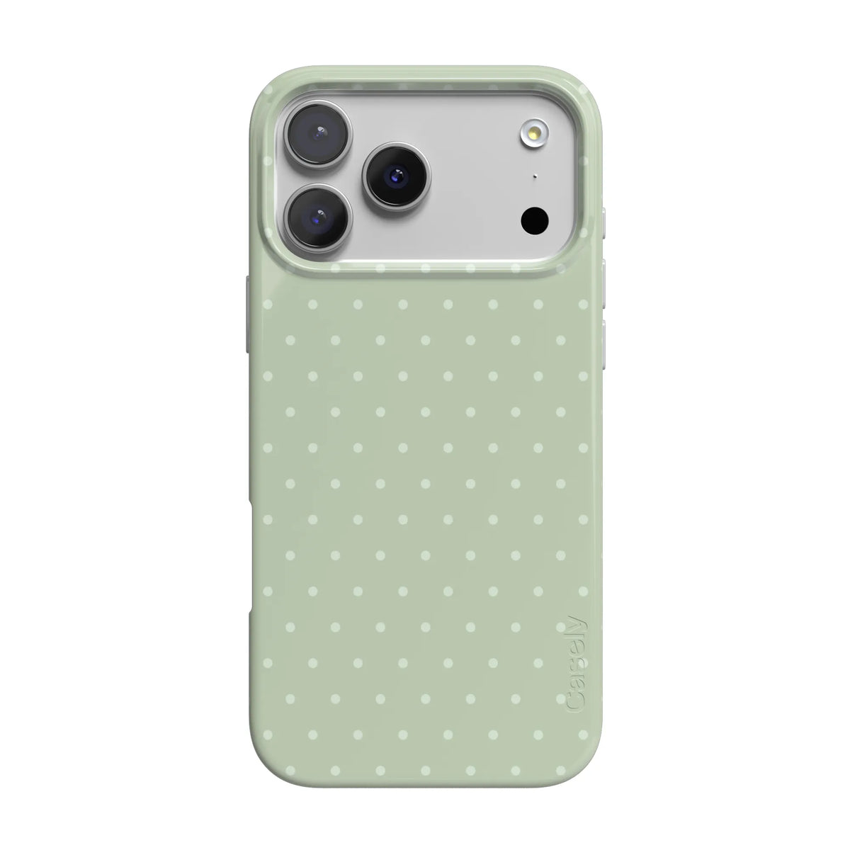 On the Dot | Green Polka Dot Case