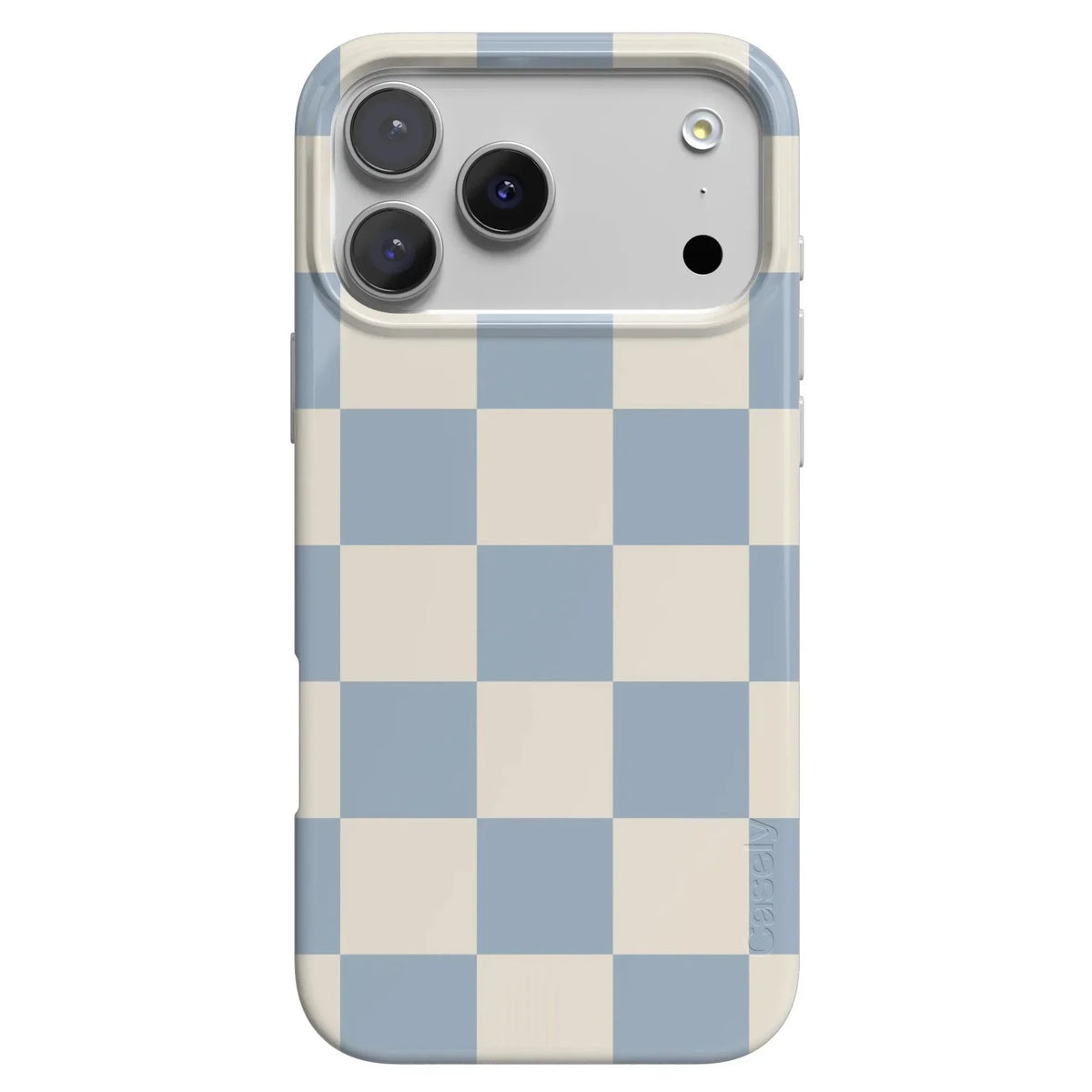 Fit Check | Light Blue Checkerboard Case