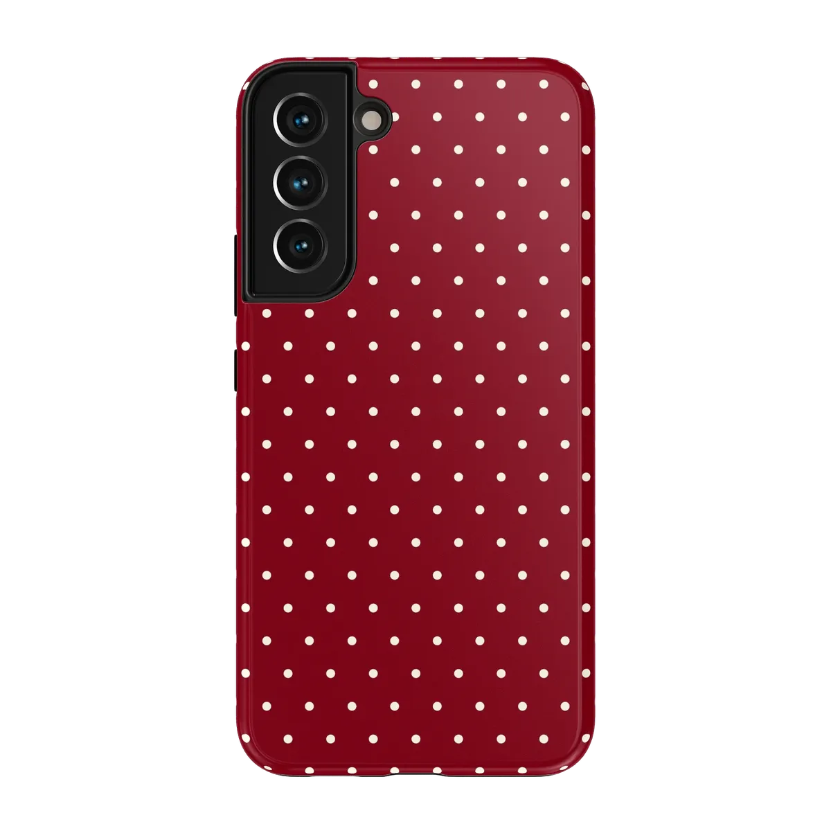 On the Dot | Maroon Polka Dot Case