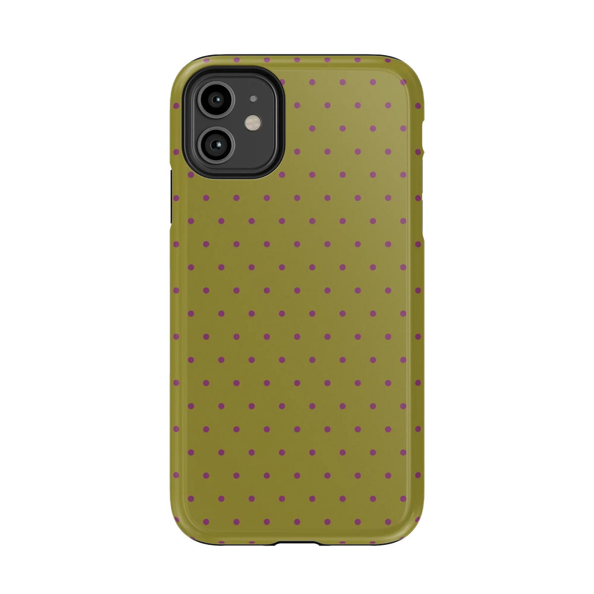 On the Dot | Moss & Plum Dots Case