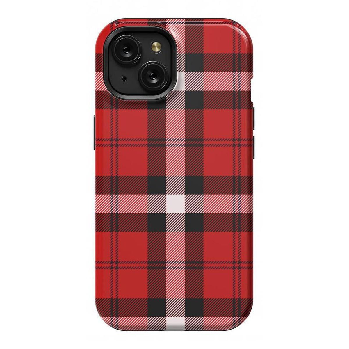 As if! | Red Plaid Case