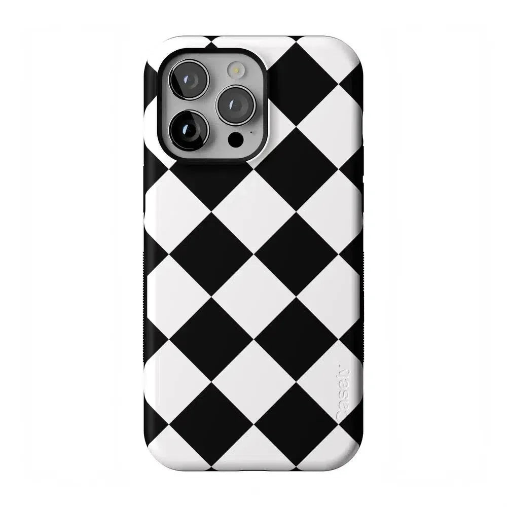 Black Checkerboard | High Contrast Design Case