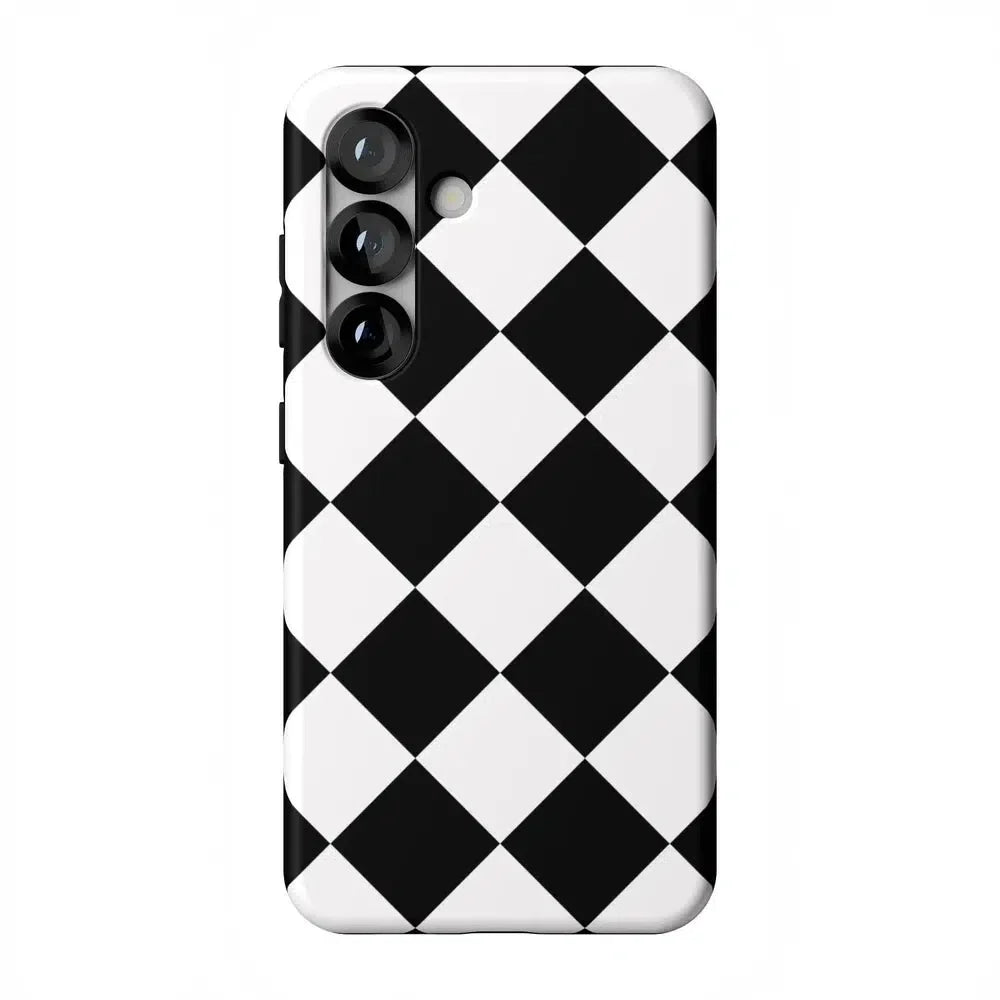 Black Checkerboard | High Contrast Design Case