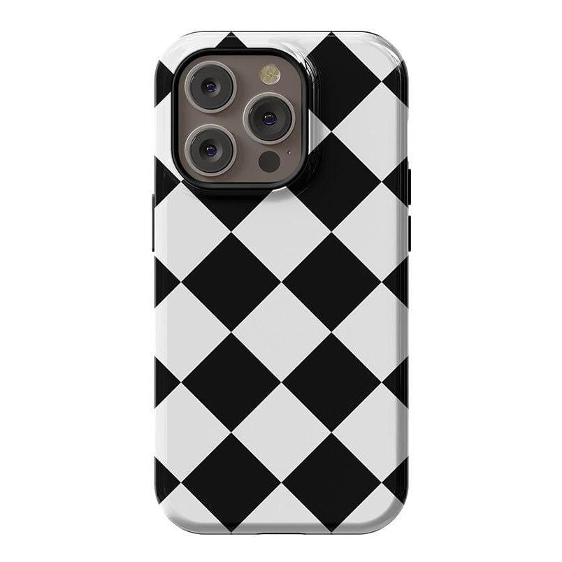 Black Checkerboard | High Contrast Design Case