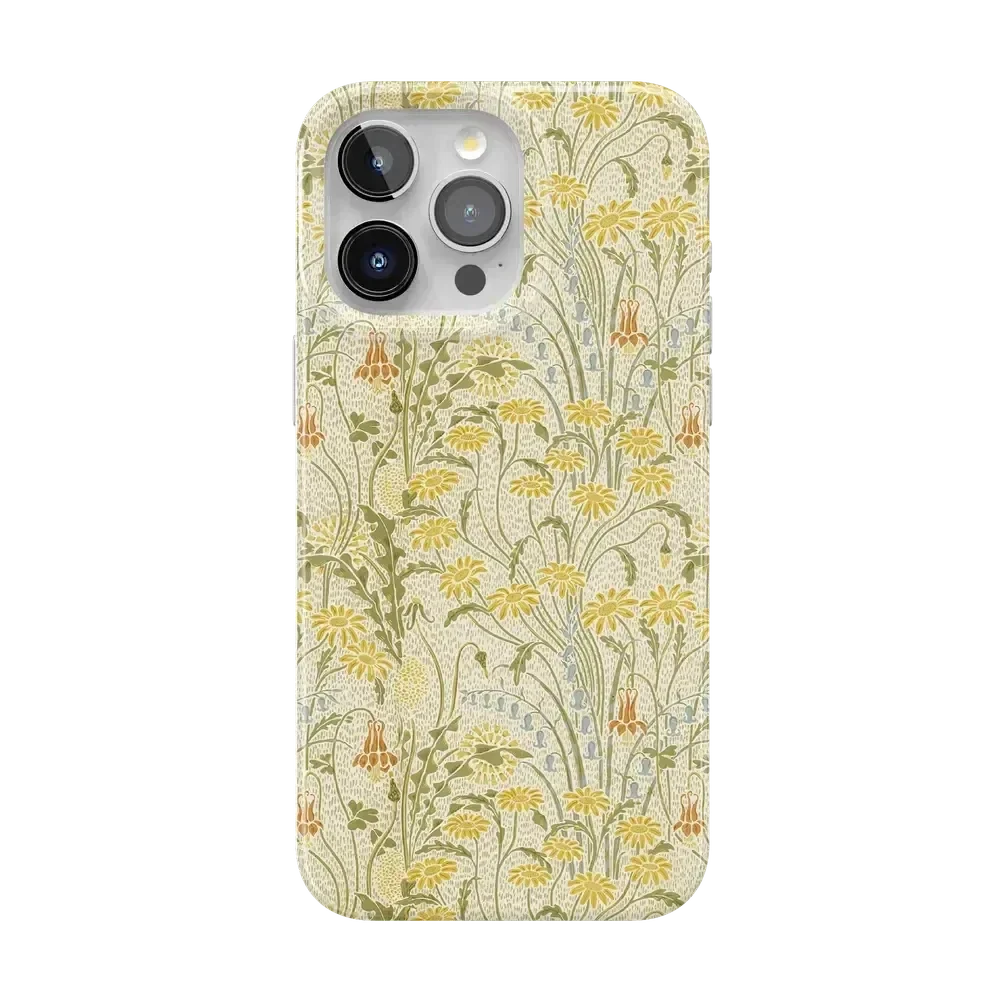 Boho Blooms | Golden Floral Case