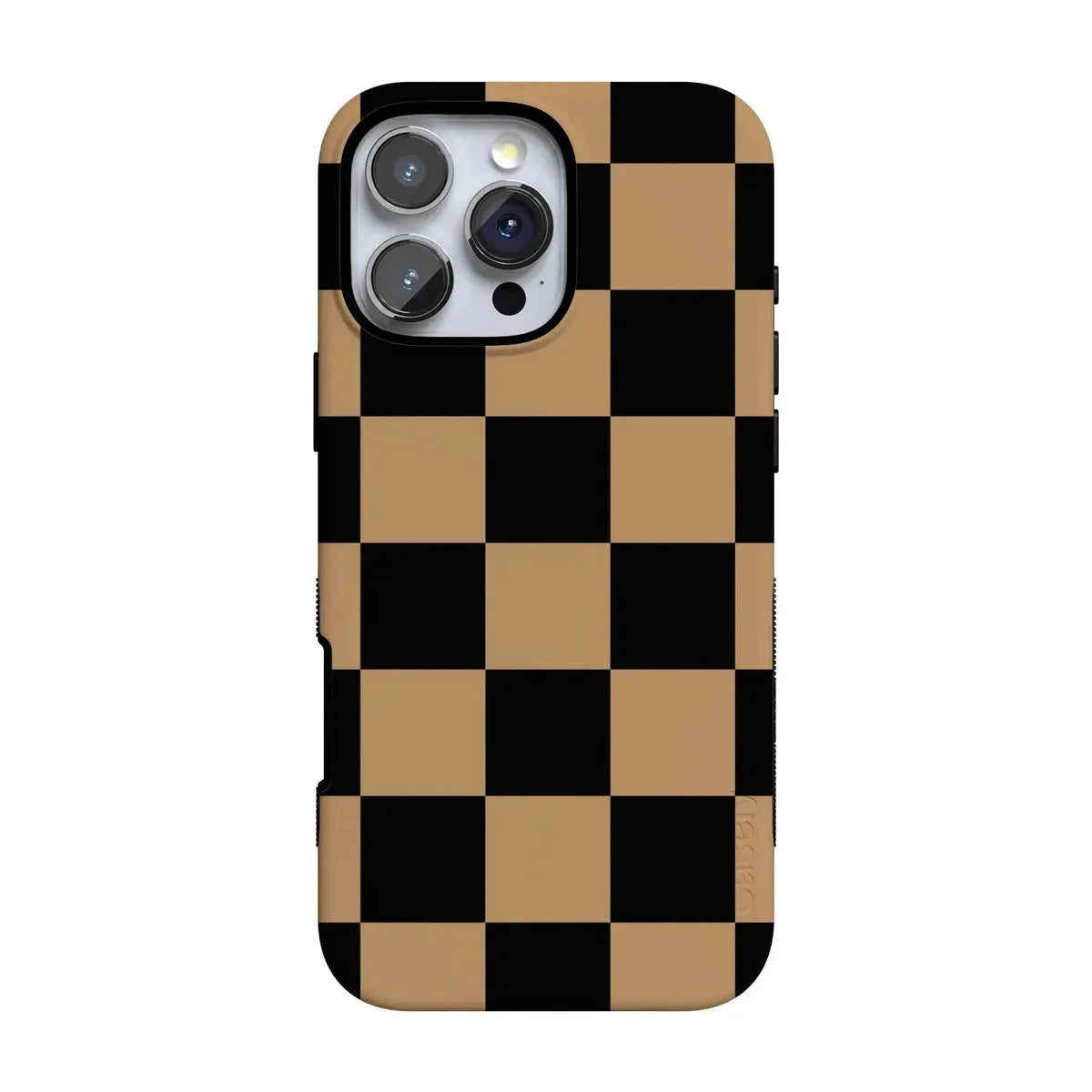 Fit Check | Black & Brown Checkerboard Case