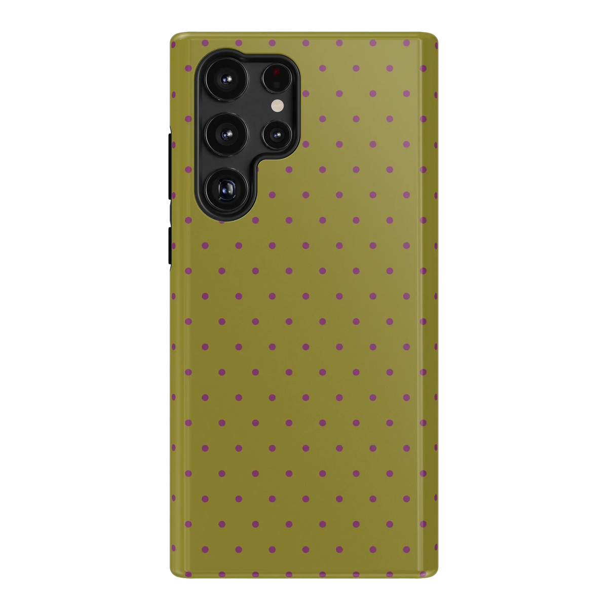 On the Dot | Moss & Plum Dots Case