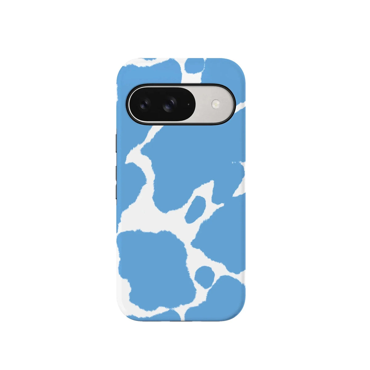 Current MOOd | Light Blue Cow Print Google Pixel Case