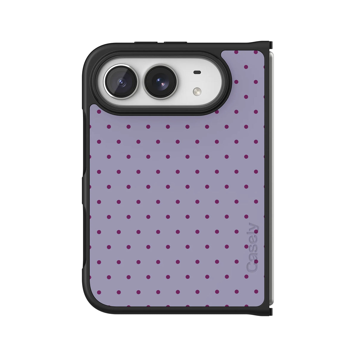 On the Dot | Purple & Plum Polka Dot Case