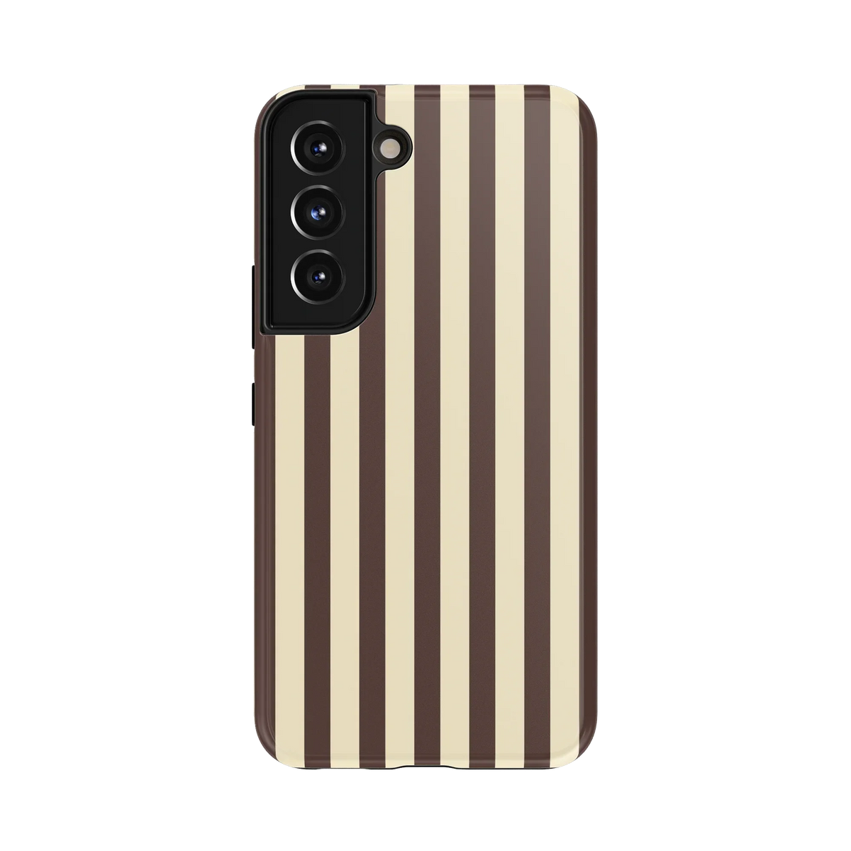 S'more Stripes | Brown Striped Case
