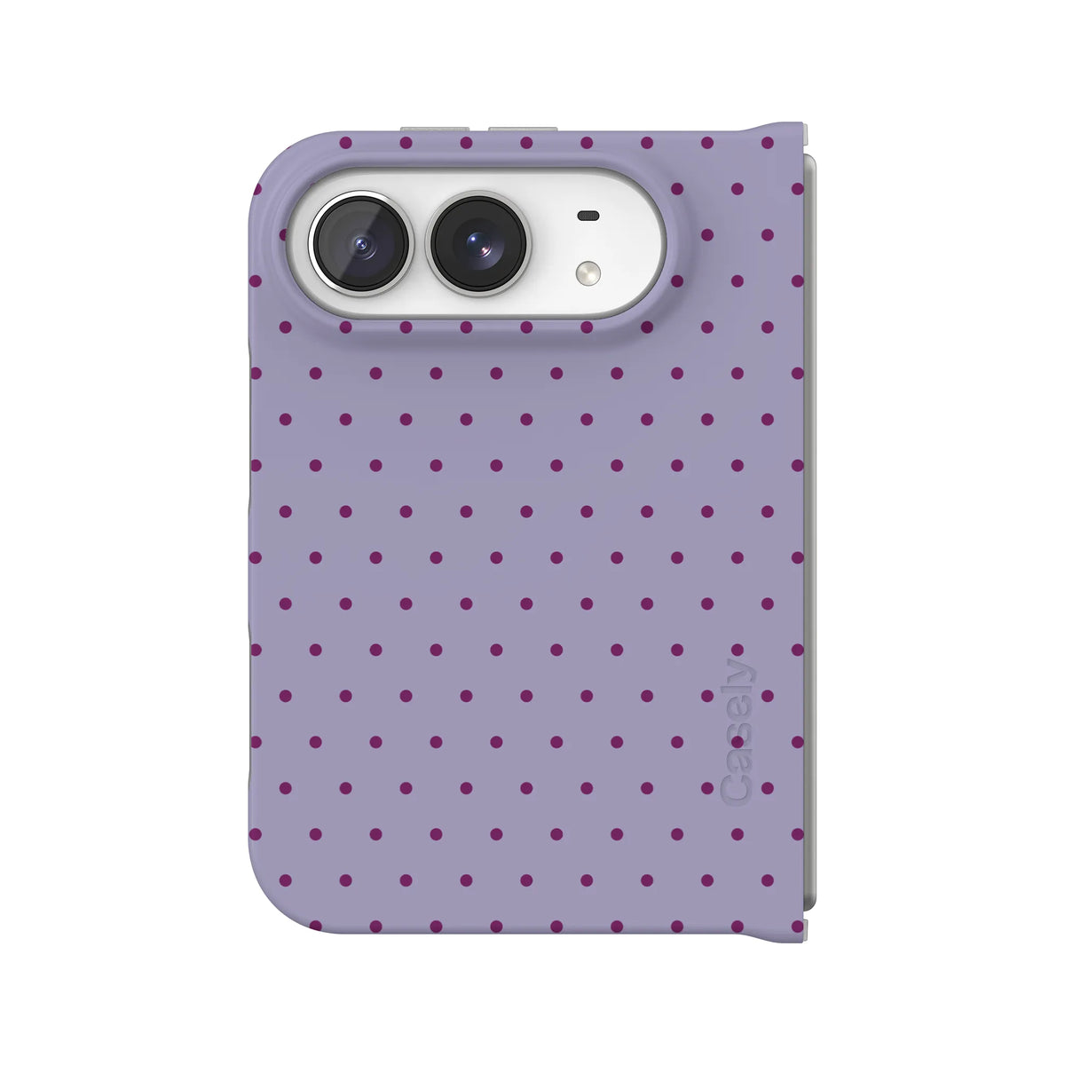 On the Dot | Purple & Plum Polka Dot Case