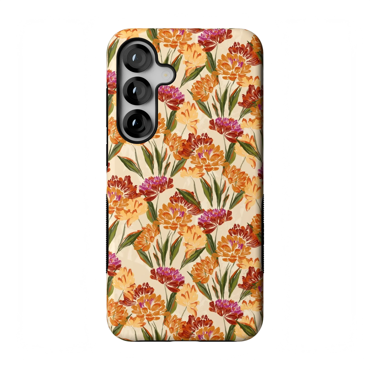 Cottage Blooms | Orange Hydrangeas Case