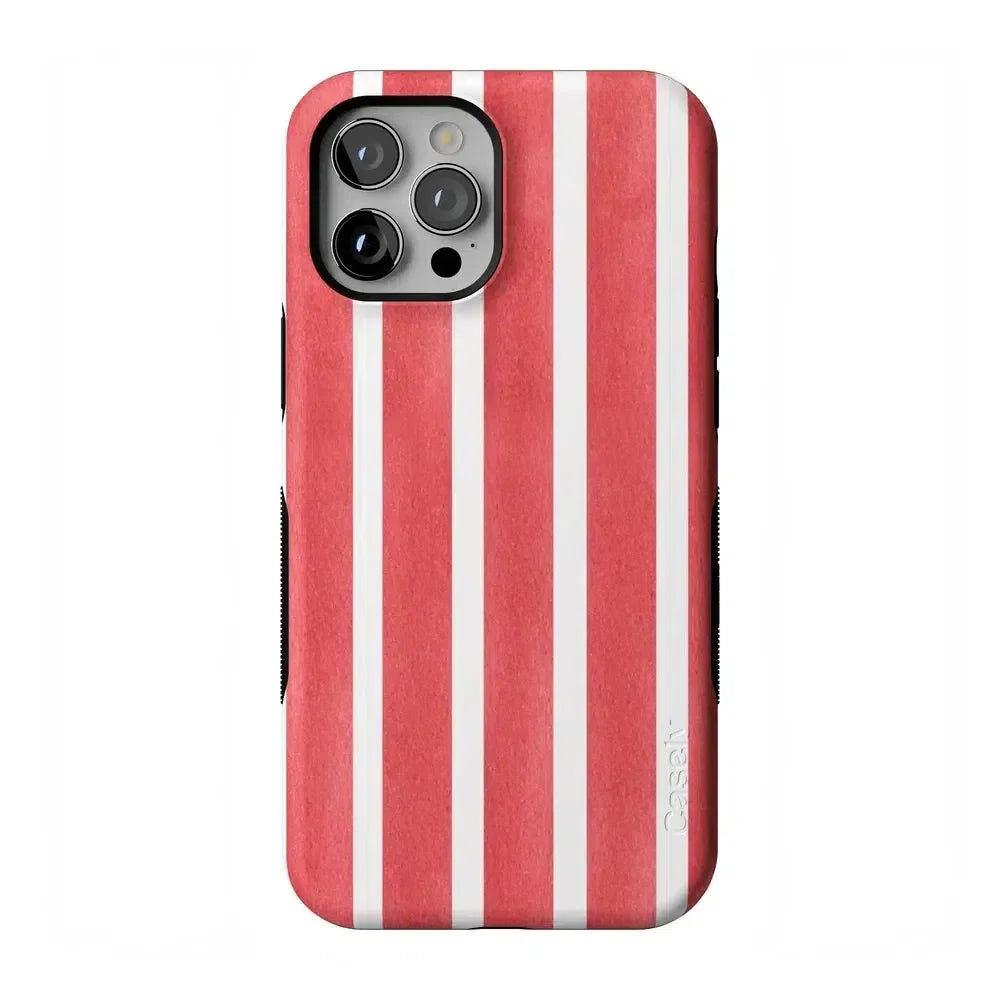 East Coast Summer | Red Stripes Case