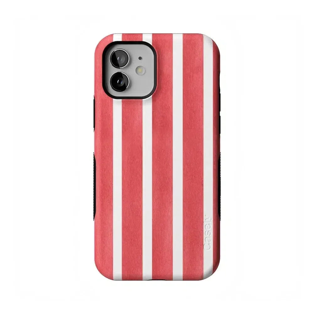East Coast Summer | Red Stripes Case