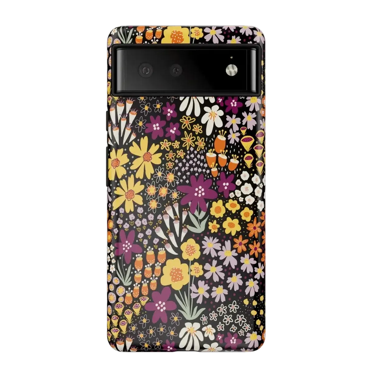 Falling for You | Plum Floral Google Pixel Case