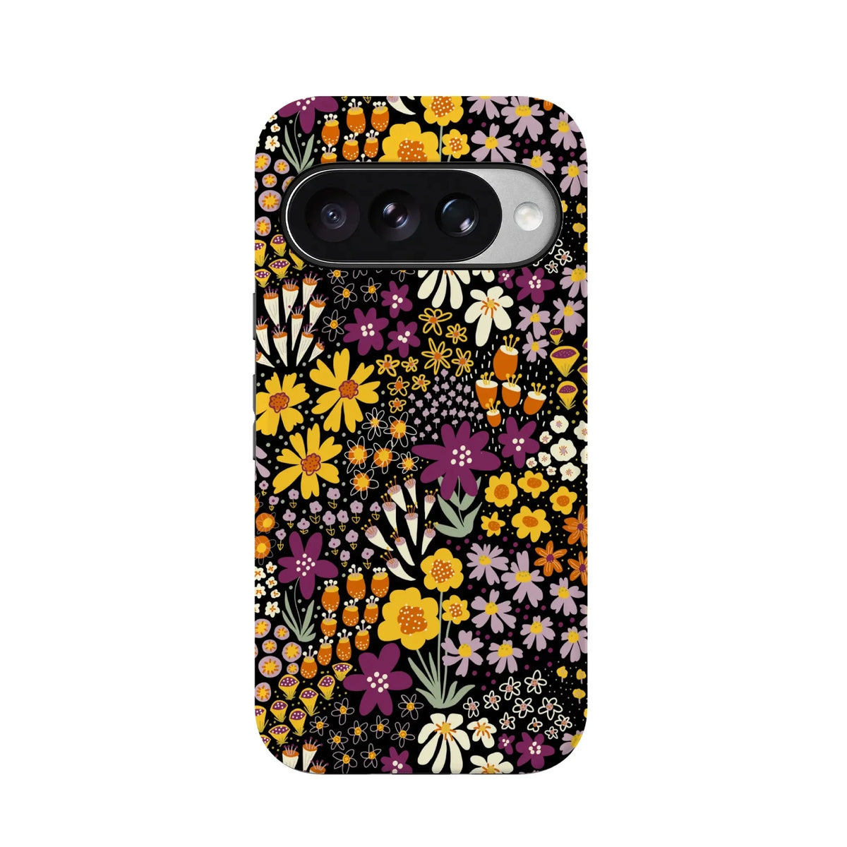 Falling for You | Plum Floral Google Pixel Case