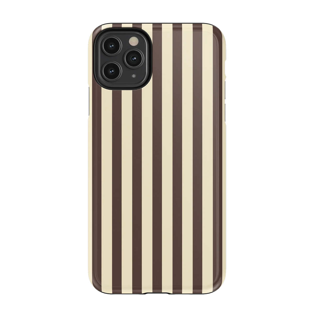 S'more Stripes | Brown Striped Case