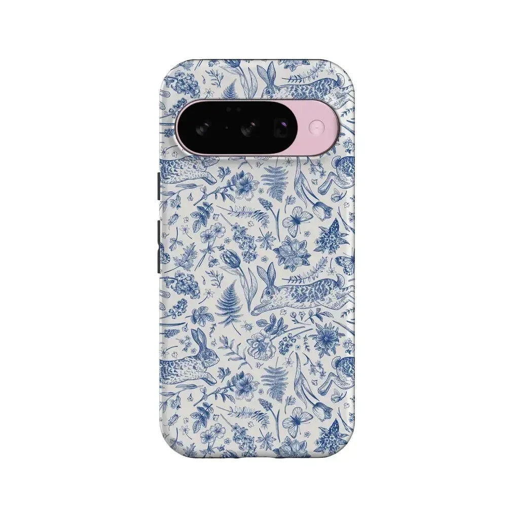 Hop & Bloom | Bunny Toile Case