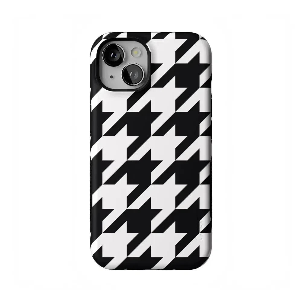 Houndstooth | High Contrast Design Case