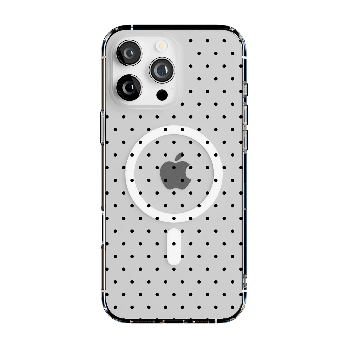 On the Dot | Black Polka Dot Case