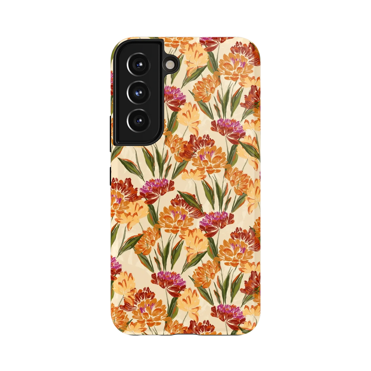 Cottage Blooms | Orange Hydrangeas Case