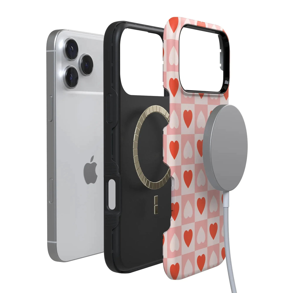 King of My Heart | Checkered Hearts Case