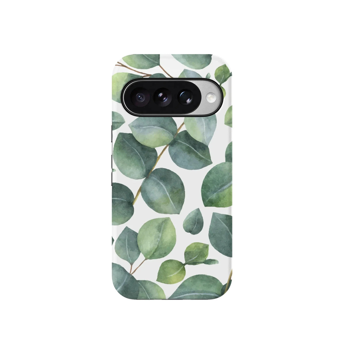 Leaf Me Alone | Green Floral Print Google Pixel Case