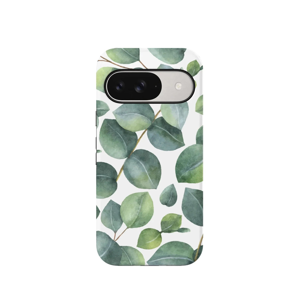 Leaf Me Alone | Green Floral Print Google Pixel Case