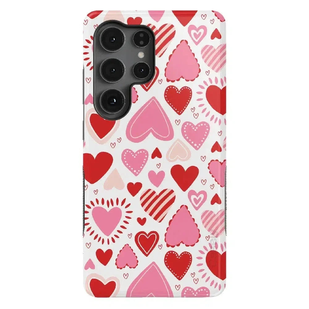 Love Struck | Heart Stickers Case
