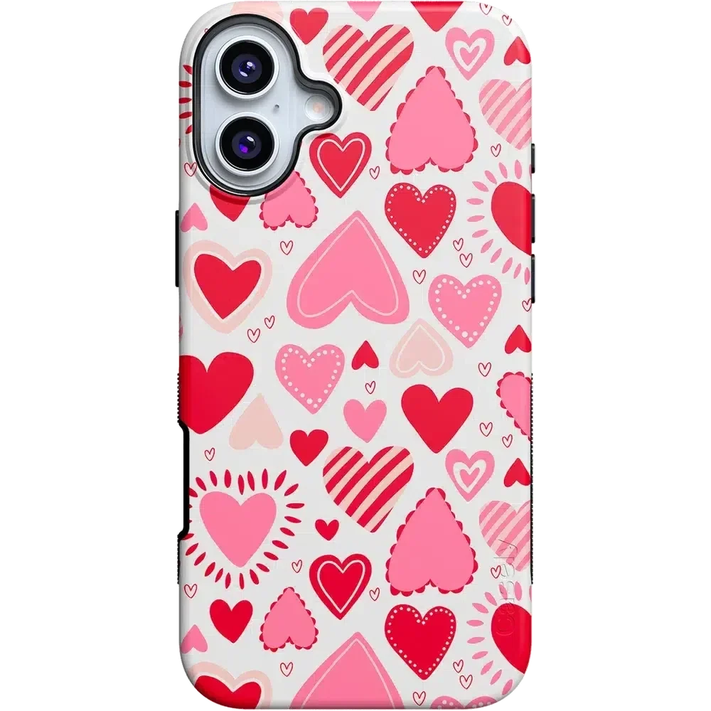 Love Struck | Heart Stickers Case