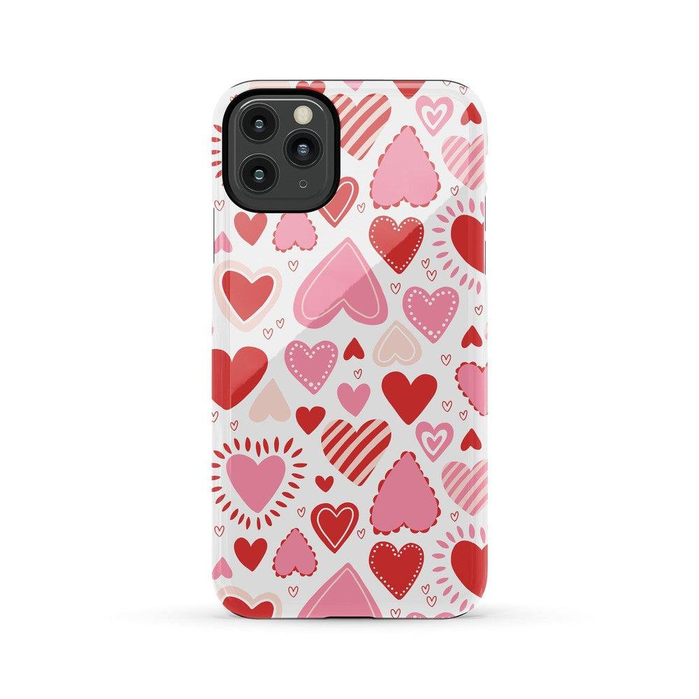 Love Struck | Heart Stickers Case