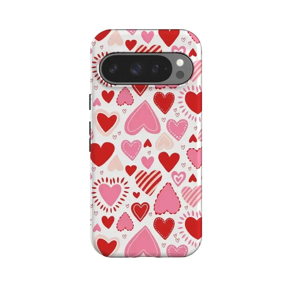 Love Struck | Heart Stickers Case