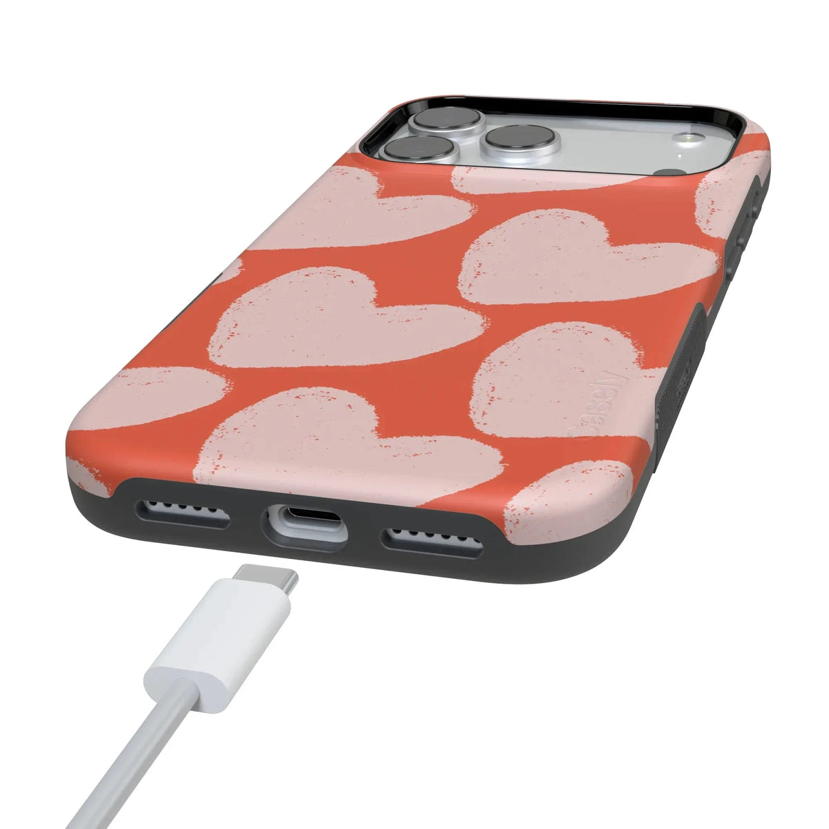 Love You More | Heart Doodle Case
