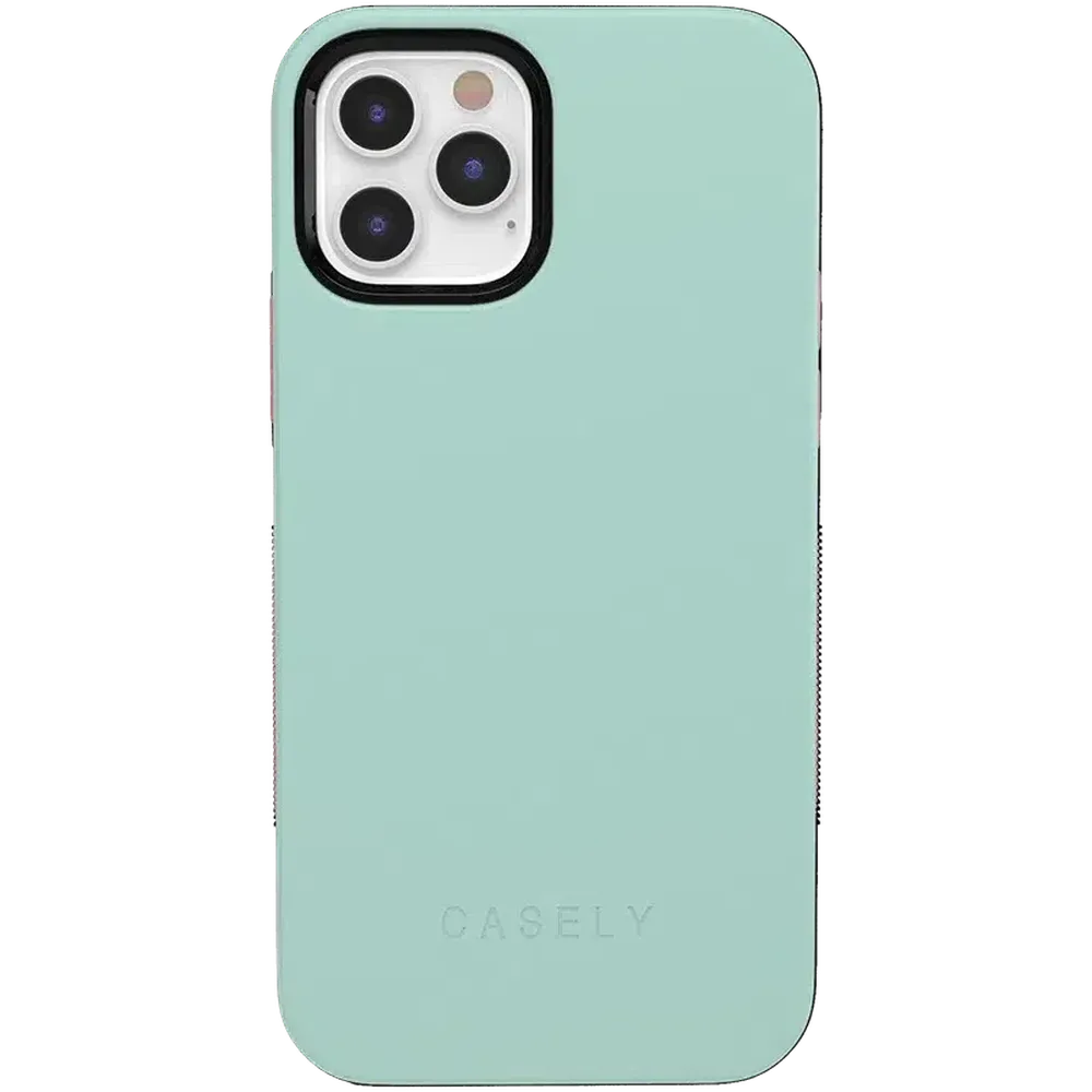 Mint Green on Pink | Ultra-Protective Bold Case
