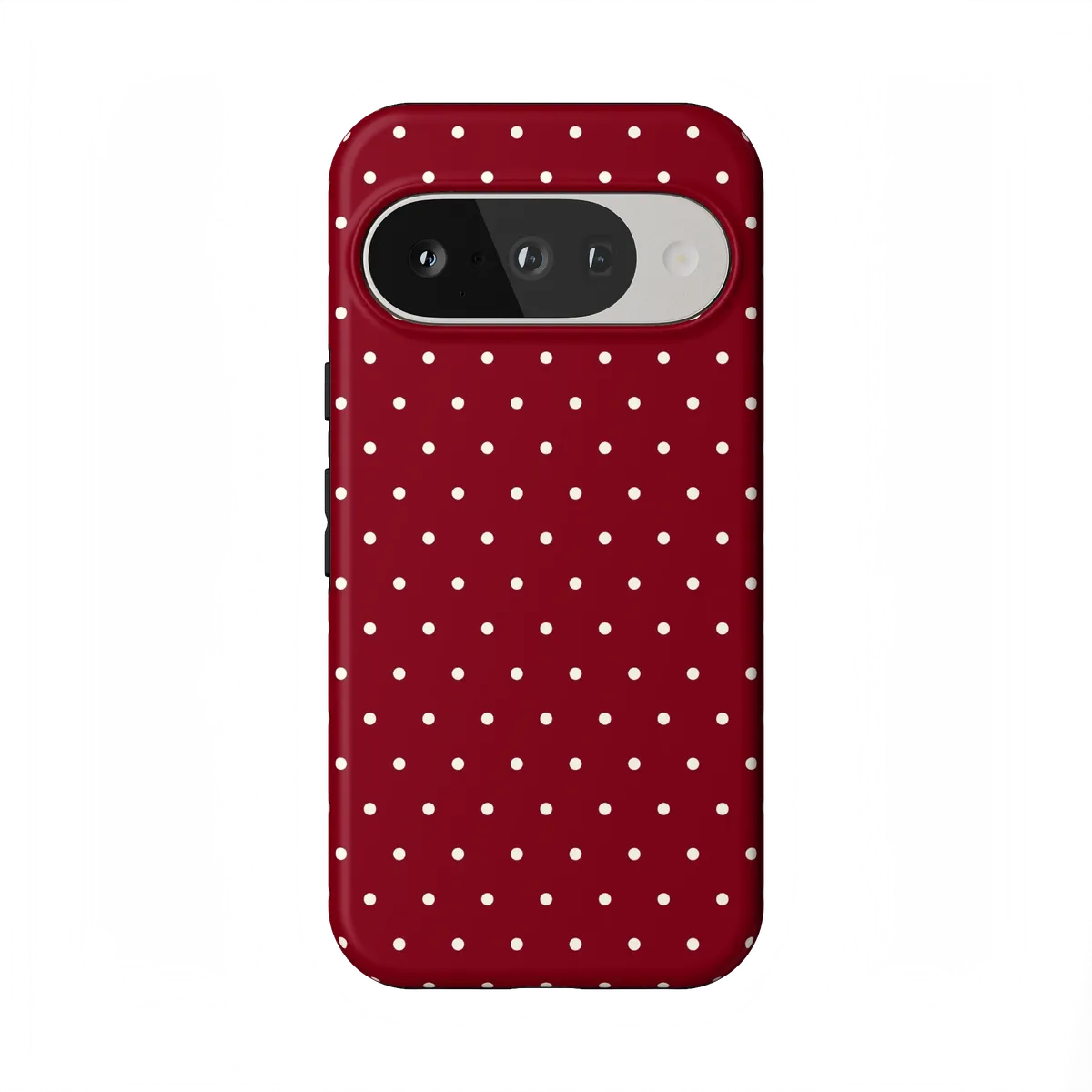 On the Dot | Maroon Polka Dot Case