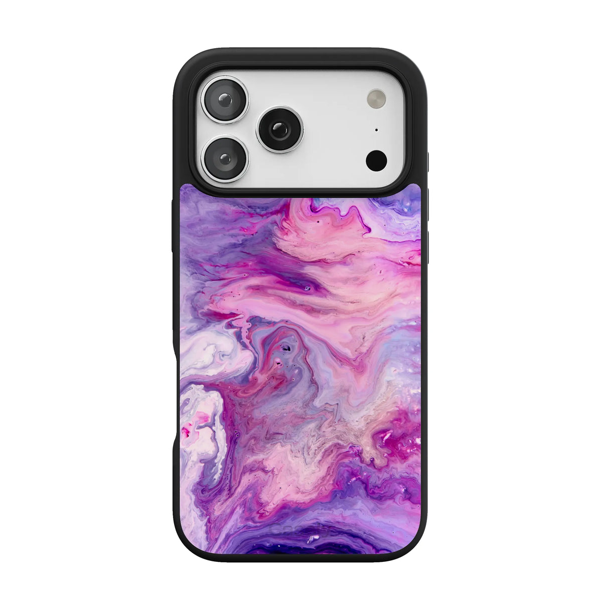 Tie Dying Over You | Purple Marble iPhone Case