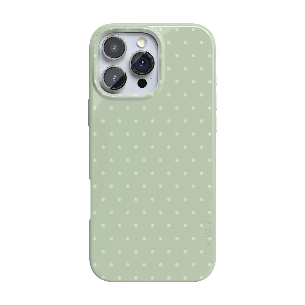 On the Dot | Green Polka Dot Case
