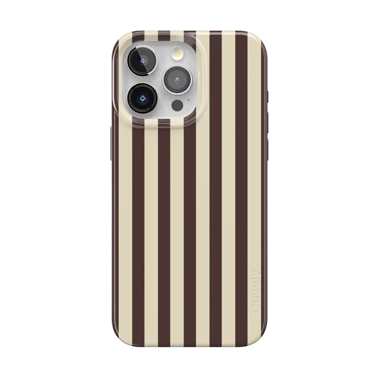 S'more Stripes | Brown Striped Case