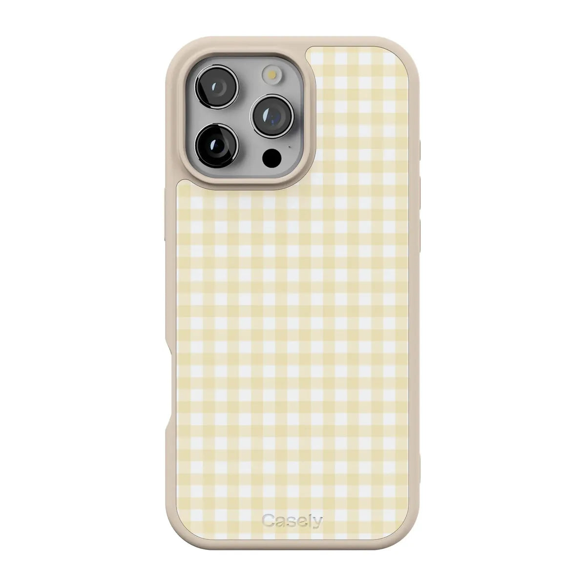 Pastel Picnic | Yellow Gingham Case