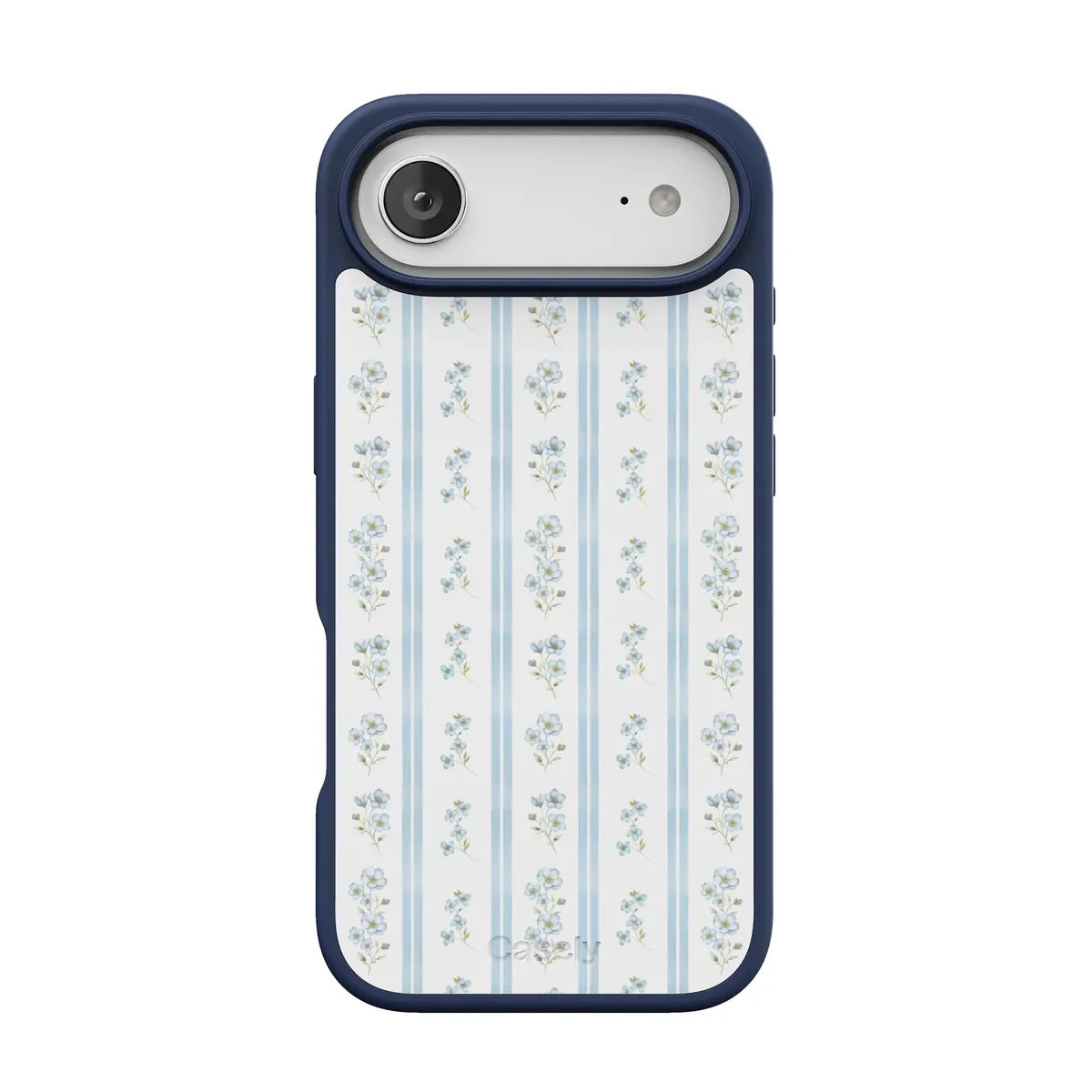 Cottage Stripe | Blue Floral Case