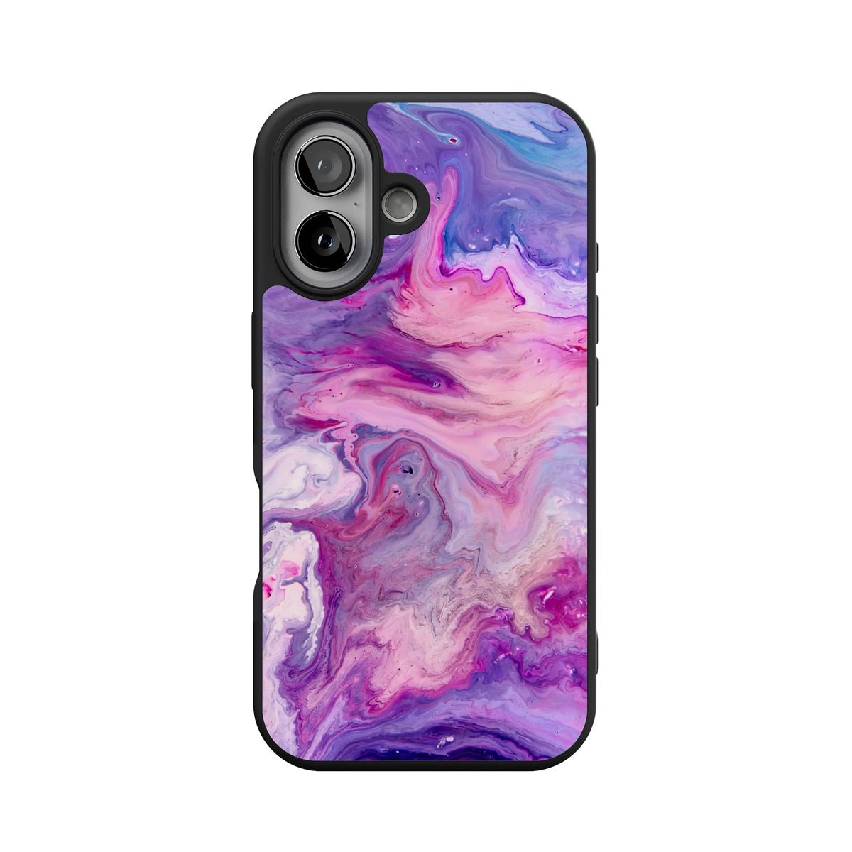 Tie Dying Over You | Purple Marble iPhone Case