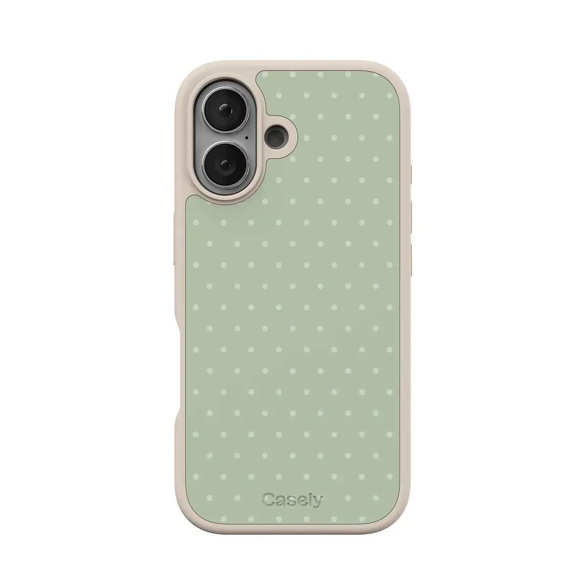 On the Dot | Green Polka Dot Case