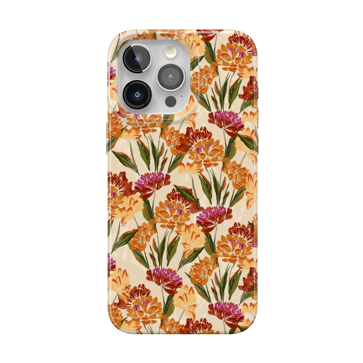 Cottage Blooms | Orange Hydrangeas Case