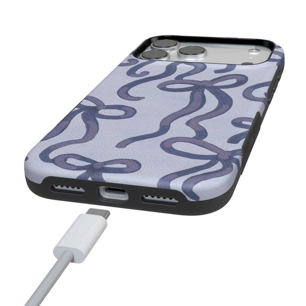 Love Me Knot | Blue Bow Case