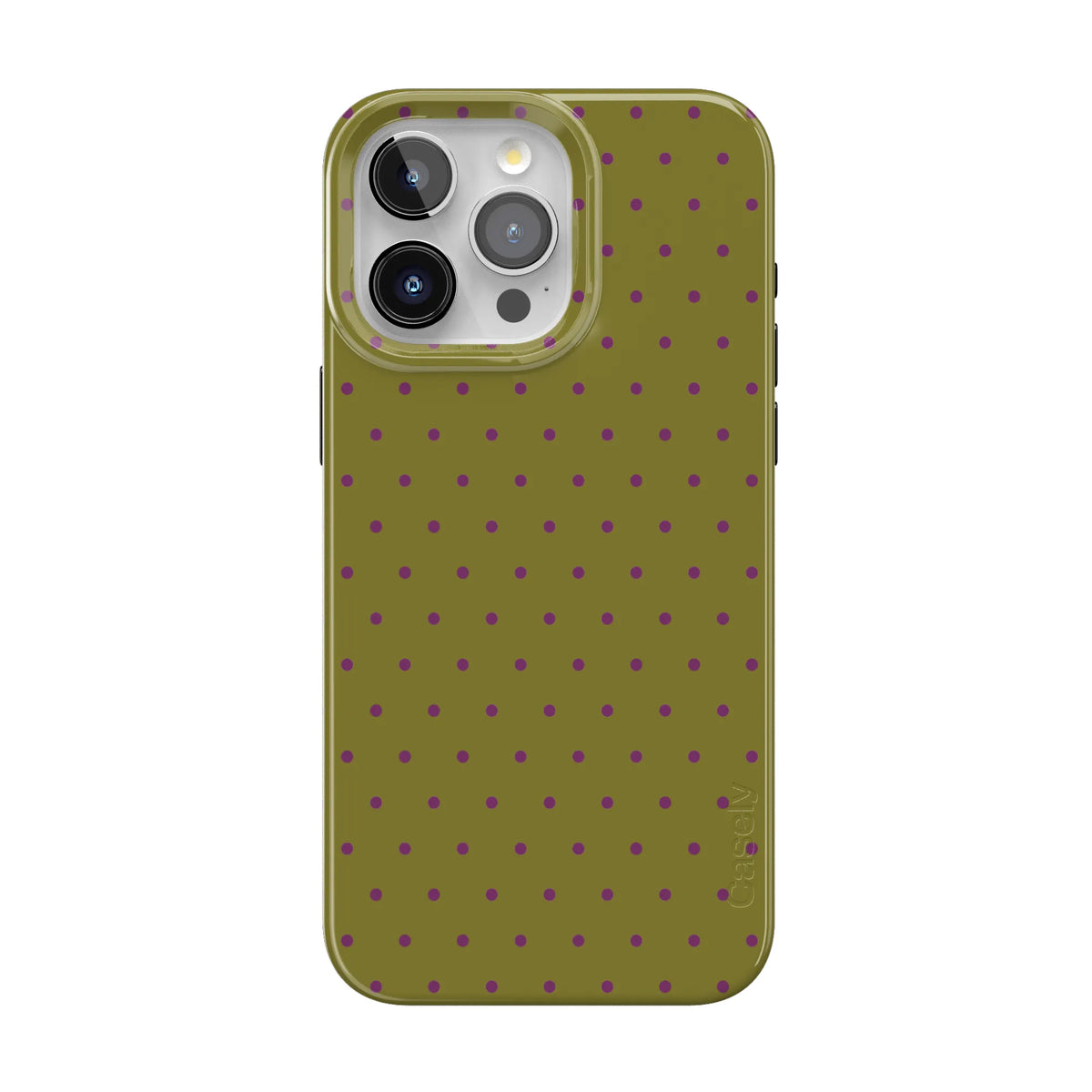 On the Dot | Moss & Plum Dots Case