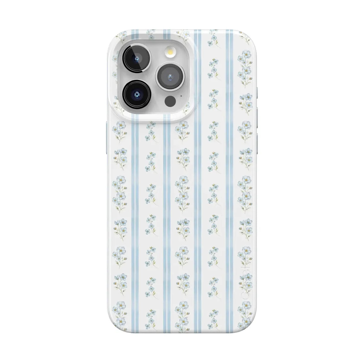 Cottage Stripe | Blue Floral Case