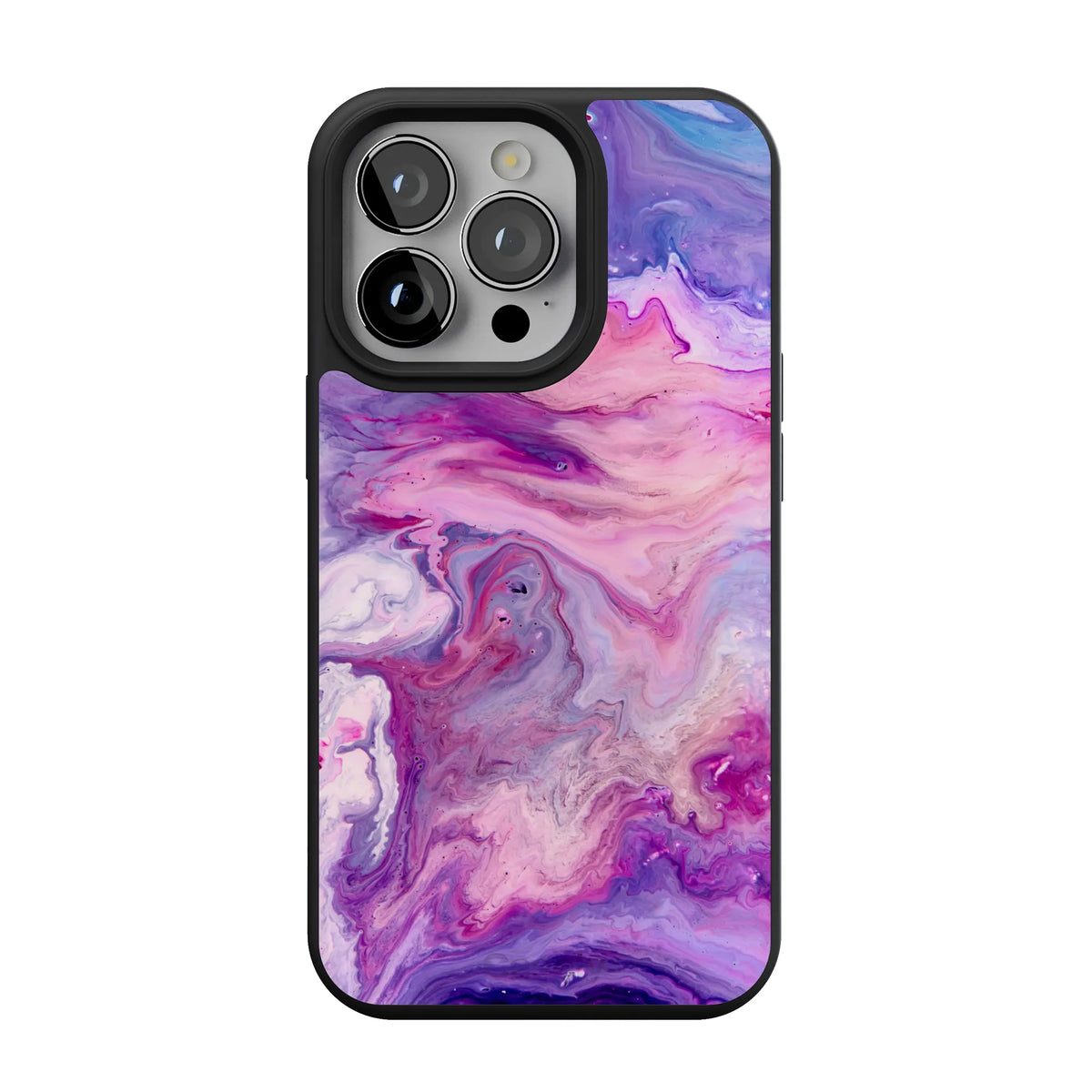 Tie Dying Over You | Purple Marble iPhone Case