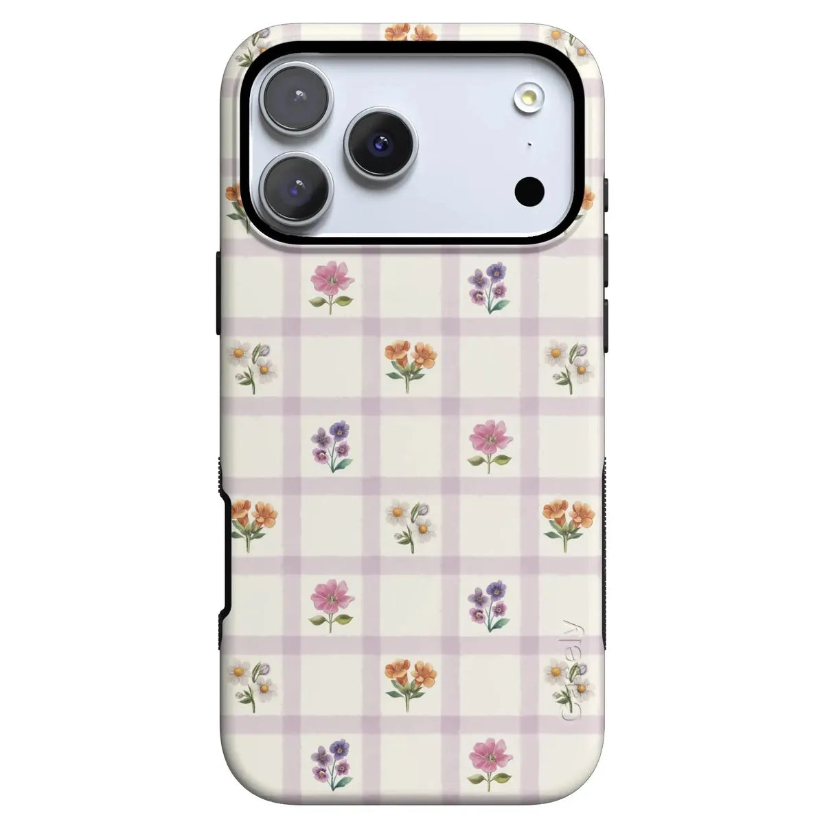 Meadow Check | Floral Gingham Case