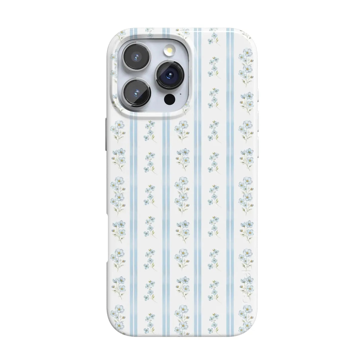 Cottage Stripe | Blue Floral Case