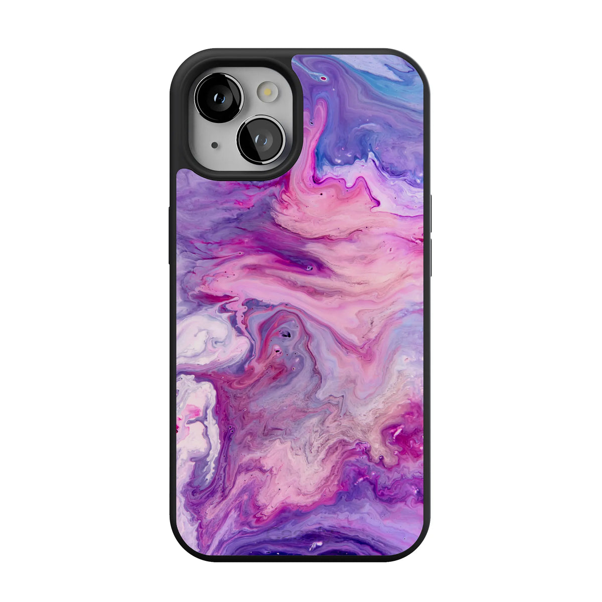 Tie Dying Over You | Purple Marble iPhone Case